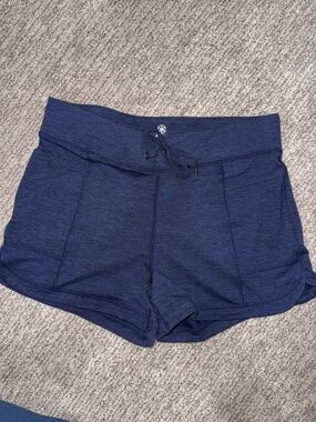 Gaiam Women’s Navy Athletic Lounge Shorts with Drawstring NWOT